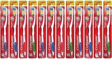 12-pk Colgate Toothbrush Medium Hard Full Head Extra Clean Wholesale Bulk Lot