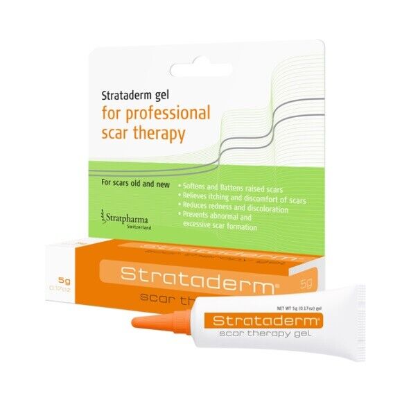 STRATADERM Silicone SCAR THERAPY GEL New color Self-drying New York Mall for 5gr. ol gel