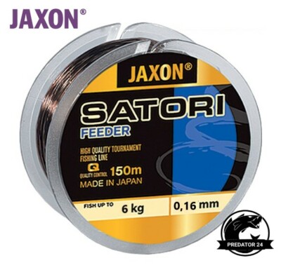 Angelschnur JAXON SATORI FEEDER 150m/0,16-0,35mm Spule Feederschnur Monofile