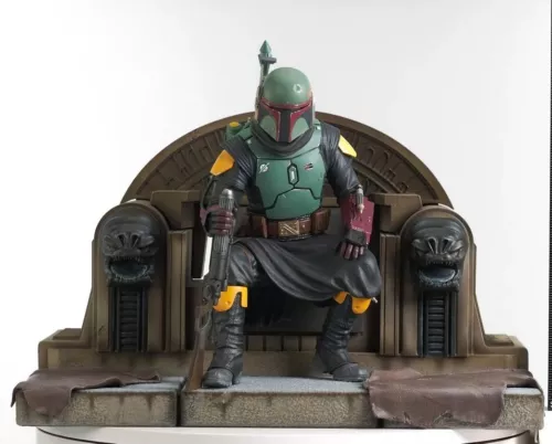 Star Wars: The Mandalorian™ - Boba Fett™ (on Throne Statue) Premier Collection 