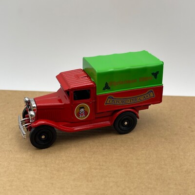 Oxford Diecast Chevrolet Canvas Back Truck Weihnachten 1998