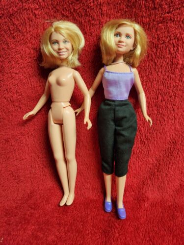 Vintage Mary Kate and Ashley Olsen Twins Mattel Barbie Doll 1987 Mattel 10" - Picture 1 of 16