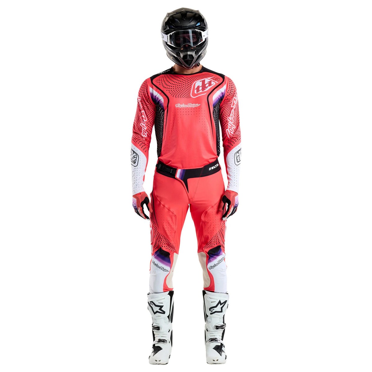 2025 TROY LEE DESIGNS TLD SE ULTRA RACE KIT SUIT OPTIC INFRA RED