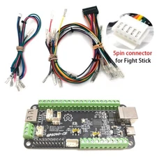 RP2040 Advanced Breakout Board USB Passthrough Fighting Board for Arcade Hitbox