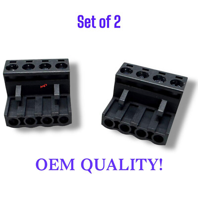 Audio Control AudioControl 4 pin plug LC8i EQL Epic160 LCQ-1 LC2i EQS OEM Black