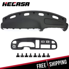 For Dodge Ram 1500 2500 3500 1998-2002 Dash Board Pad Cover W/Vents Replacement