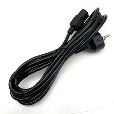 (6-Pack) 10ft German/Euro Type F Plug to IEC C13 Power Cord Cable 16A 250V