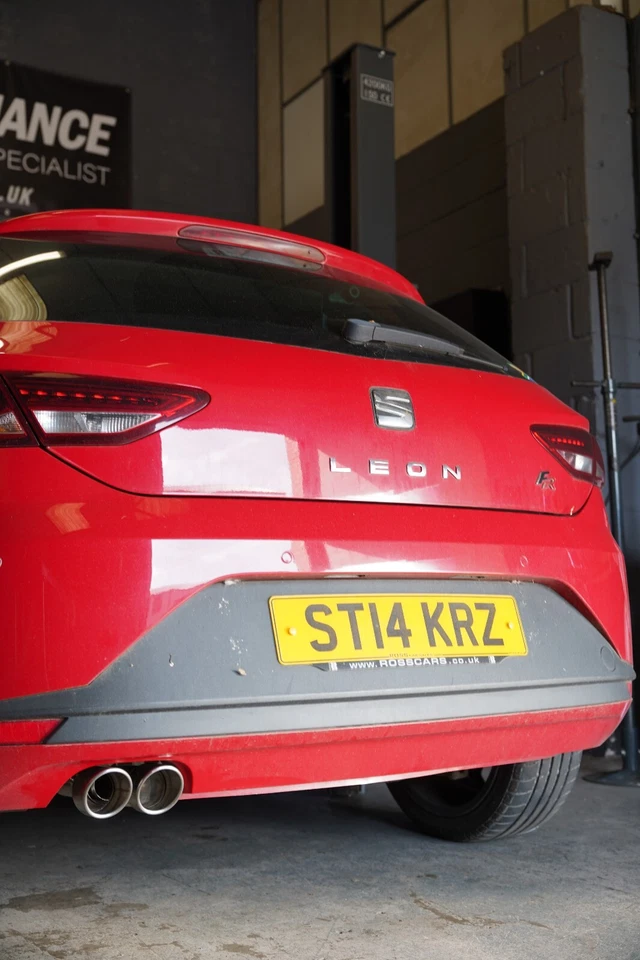 Seat Leon 1.4 TSI MK3 Exhaust Back Box Delete - RPM PERFORMANCE - Image 2 of 4