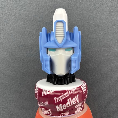 Good 2 Grow Transformers Optimus Prime Spout Tropical Medley Juice Bottle - Picture 2 of 4