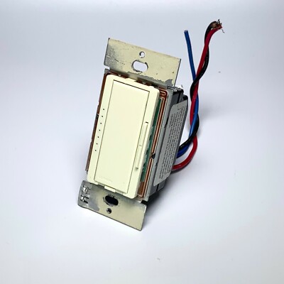 Lutron Homeworks HRD-6D LA Wireless Remote Dimmer - Light Almond