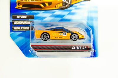 Hot Wheels Speed Machines Saleen S7 Orange & Blue | eBay