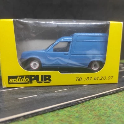 Solido pub renault express bleu 1/43 modèle vierge neuf en boite - Photo 1/4