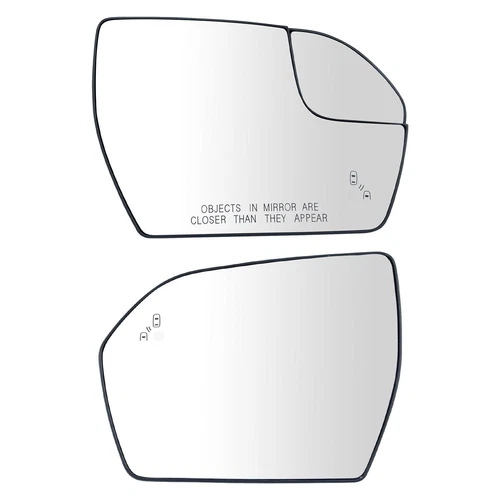 TRQ MGA18497 Side View Mirror Glass Set For Ford Expedition 18-19 LH OR Right