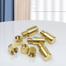 Small Type Shelf Support Pegs for Stable Cabinet Bracket Pack of 5 89mm Gold