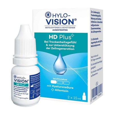 Hylo-Vision HD Plus Augentropfen · 2X15 ml · PZN 00660475