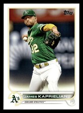 James Kaprielian 2022 Topps #651 Oakland Athletics Buy10get5FREE