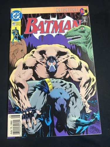 DC Comics Batman #497 Knightfall Direct Modern Age Vintage Comic Book 1993