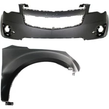 Bumper Cover Kit For 2010-2015 Chevrolet Equinox Front Right