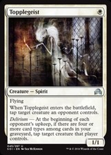 1x Topplegeist - Foil Light Play, English Shadows Over Innistrad MTG Magic