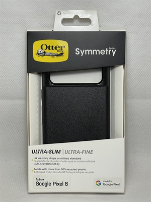 #ad Otterbox Symmetry Case for Google Pixel 8 Black $12.99