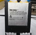 Atari Dig Dug Commodore 64 C64 Cartridge Game 1983 - Silver Label - Vintage