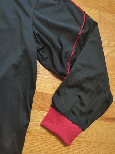 JORDAN Jumpmsn Logo Jacket Men's Size XL Dri Fit Zip Up Black & Red Athletic - Picture 18 of 20
