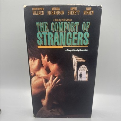 The Comfort Of Strangers (VHS 1991) Christopher Walken~ Helen Mirren ~ Rare