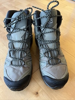 Salomon X Ultra 3 MID GTX Green Women's Size 9.5 Hiking Outdoor Boots