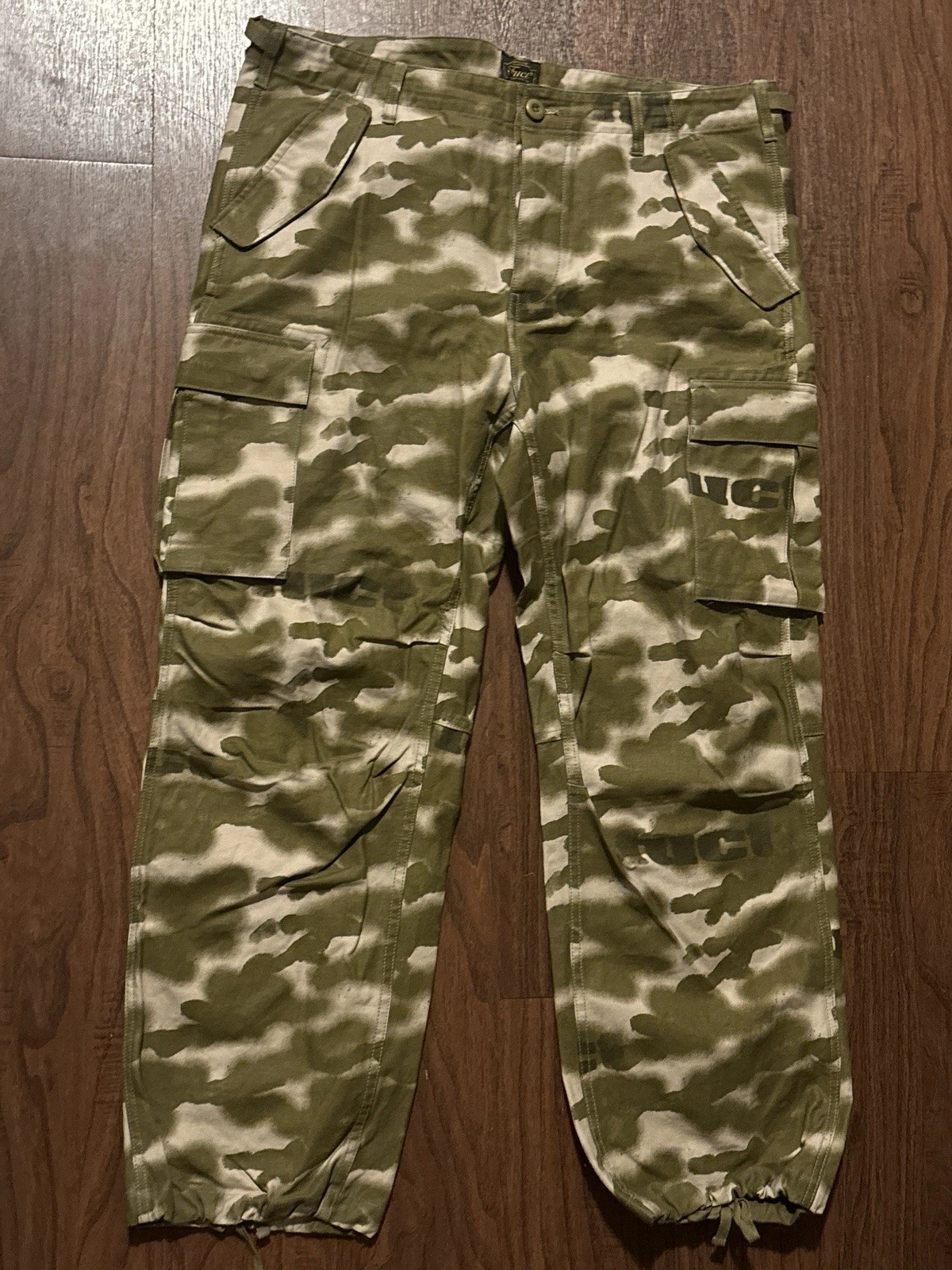 Pantalon/pantalon de chasse FUCT SPRAY CAMO SSDD Supreme bape XL