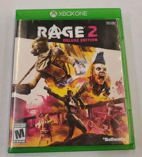 Rage 2 Deluxe Edition XBOX ONE Complete Tested -- S2G --