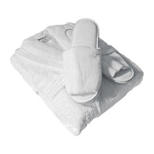 Mitre Luxury Curzon Bathrobe and Slipper Set Extra Large - HB545