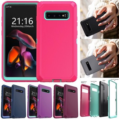 For Samsung Galaxy S10/S10e S10/S9/S8 Plus Shockproof Heavy Duty Hard Case Cover