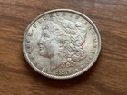1889 Morgan silver dollar coin