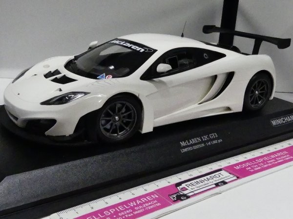 1/18 Minichamps Mclaren 12C GT3 Street 2013 Weiß White 151 121394-image