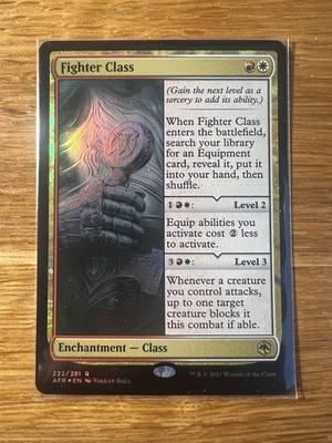 [MTG] Fighter Class (222) FOIL - AFR - EN - NM - R