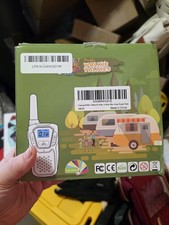 Family Walkie Talkie Set of 3. Long Range for Kids  Adults. Safety for Kids.