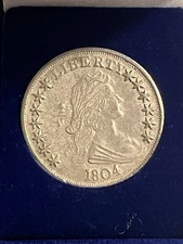 1804 Dollar Coin Fantasy Liberty Head Eagle Back United States