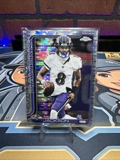 2025 Topps Chrome Lamar Jackson Pulsar Refractor