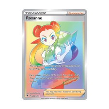Pokemon SWSH10: Astral Radiance Roxanne (Secret) #206/189 (Holo) NM