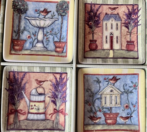 Manual Woodworkers & Weavers, Inc 4.5 In mini plate set of 4 Window Box - Picture 2 of 5