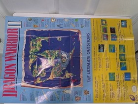 NES Dragon Warrior 2 II With Box Booklet And Map