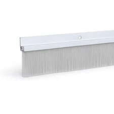 TMH Door Brush Sweep, White Door Sweep for Bottom of Door, 60" Door Sweeps fo...