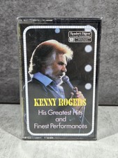 Kenny Rogers His Greatest Hits And Finest Performances Cassette Tape New, Sealed