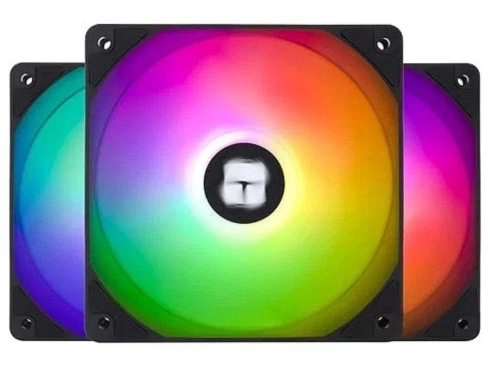 Thermalright TL-C12C-S X3 120mm ARGB Case Fan 4Pin PWM Silent Computer (3 Pack)