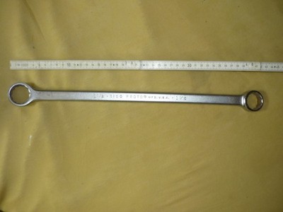 Proto Doppel Ringschlüssel 1 1/8 x 1 1/16 Zoll extra lang Zollgröße  USA made 