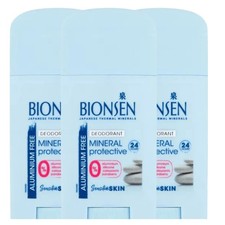 Bionsen Mineral Protective Stick Deodorant 3 x 40ml