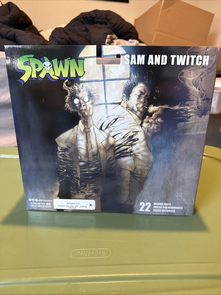McFarlane Toys SAM & TWITCH Paquete de 2 figuras de acción de 7" ~ ¡Ola 4! ¡NUEVO!! Foto 2 de 4