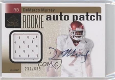 2011 SP Authentic 232/699 DeMarco Murray #216 RPA Rookie Patch Auto RC 0t3