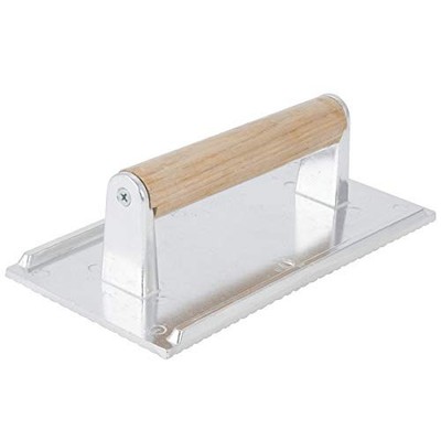 AME D'ESSENCE Aluminum Steak Weight Burger Press Medium 8x4 - NEW