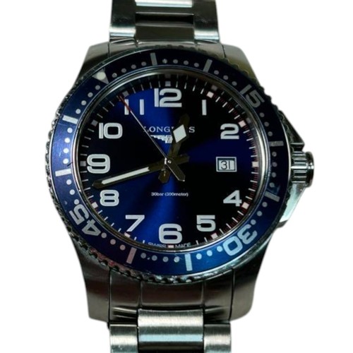 Longines HydroConquest 41mm Blue Dial Men's Watch Used